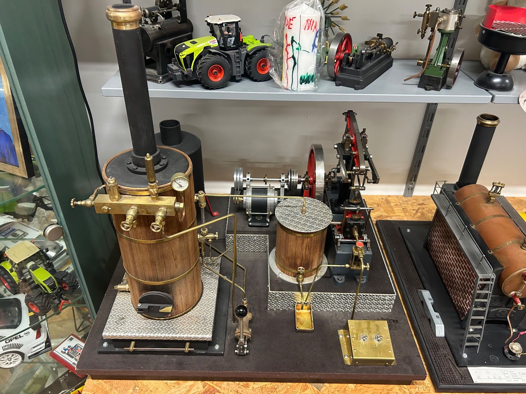Kit di modellismo & Modellini statici: Stuart Beam Dampfmaschine mit Kohlekessel – Usato da Altdorf SH venduto da Rosebowl