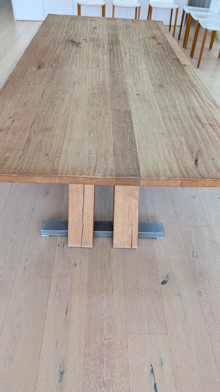 Tische: Massiv Eichenholz Tisch 220x100 – Gebraucht aus Hildisrieden von walter1975 2