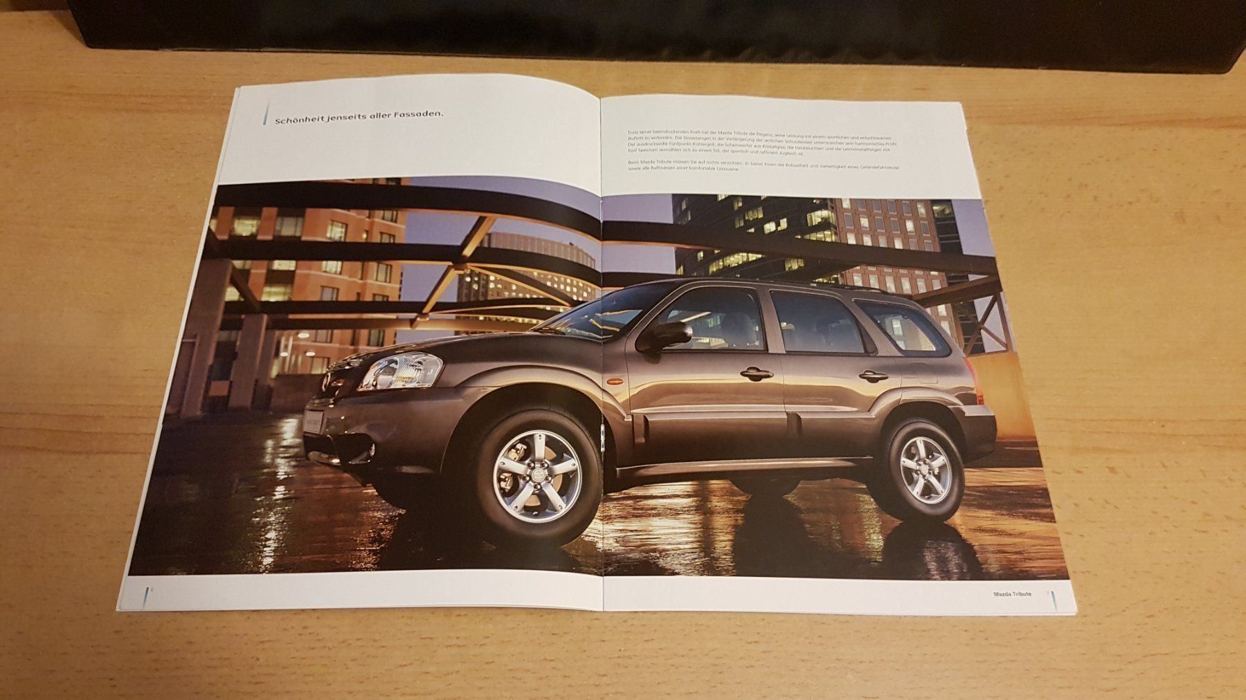 Mazda Documenti: Mazda Tribute Prospekt/Katalog – Usato da Boswil venduto da MAF_952 2
