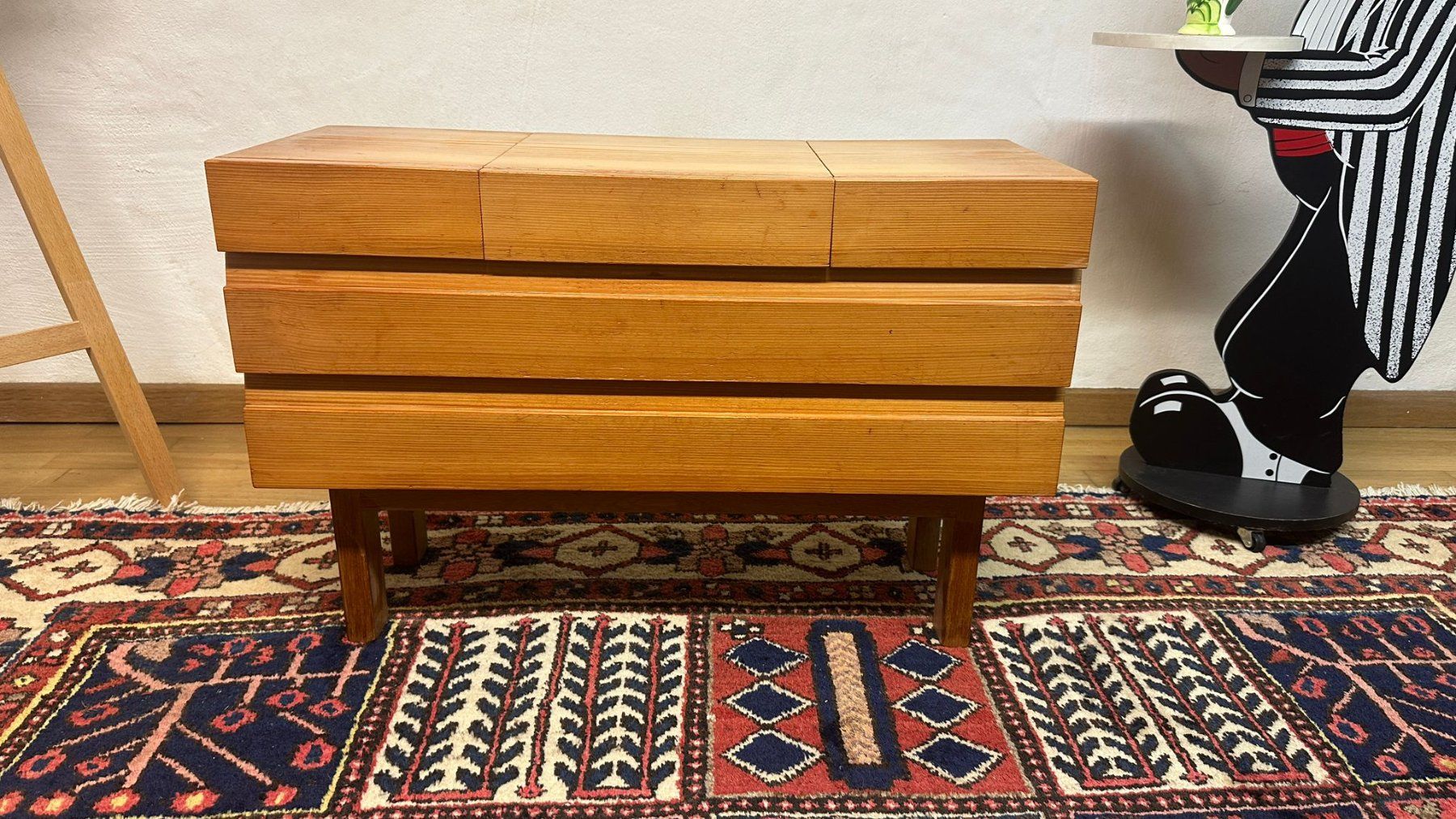 Kommoden: Mid Century Kommode mit 2 Klappschubladen - Vintage – Gebraucht aus Schlieren von Norauro