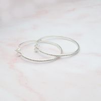 Creolen Silber 925 & Zirkonia (SE0111420.CZ)