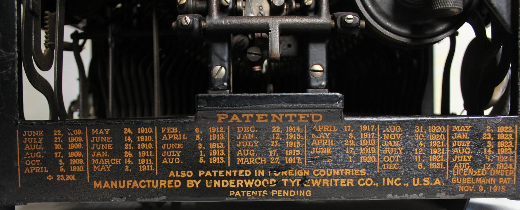 Underwood Machines à écrire: Antike "Underwood"-Schreibmaschine – D'occasion à Herznach par atsirch60 5
