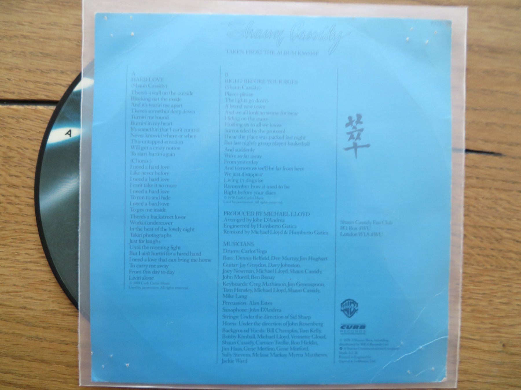 Schallplatten: Shaun Cassidy  Picture Disc 1977 – Neu (gemäss Beschreibung) aus Zürich von max_cp5f 1