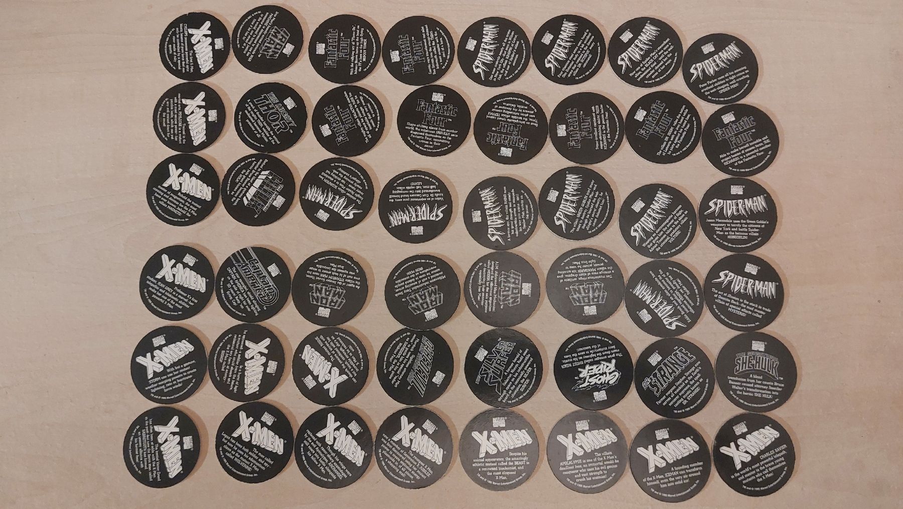 Giochi: pog Marvel Hologram 48/50 – Usato da Bévilard venduto da PogMania 9
