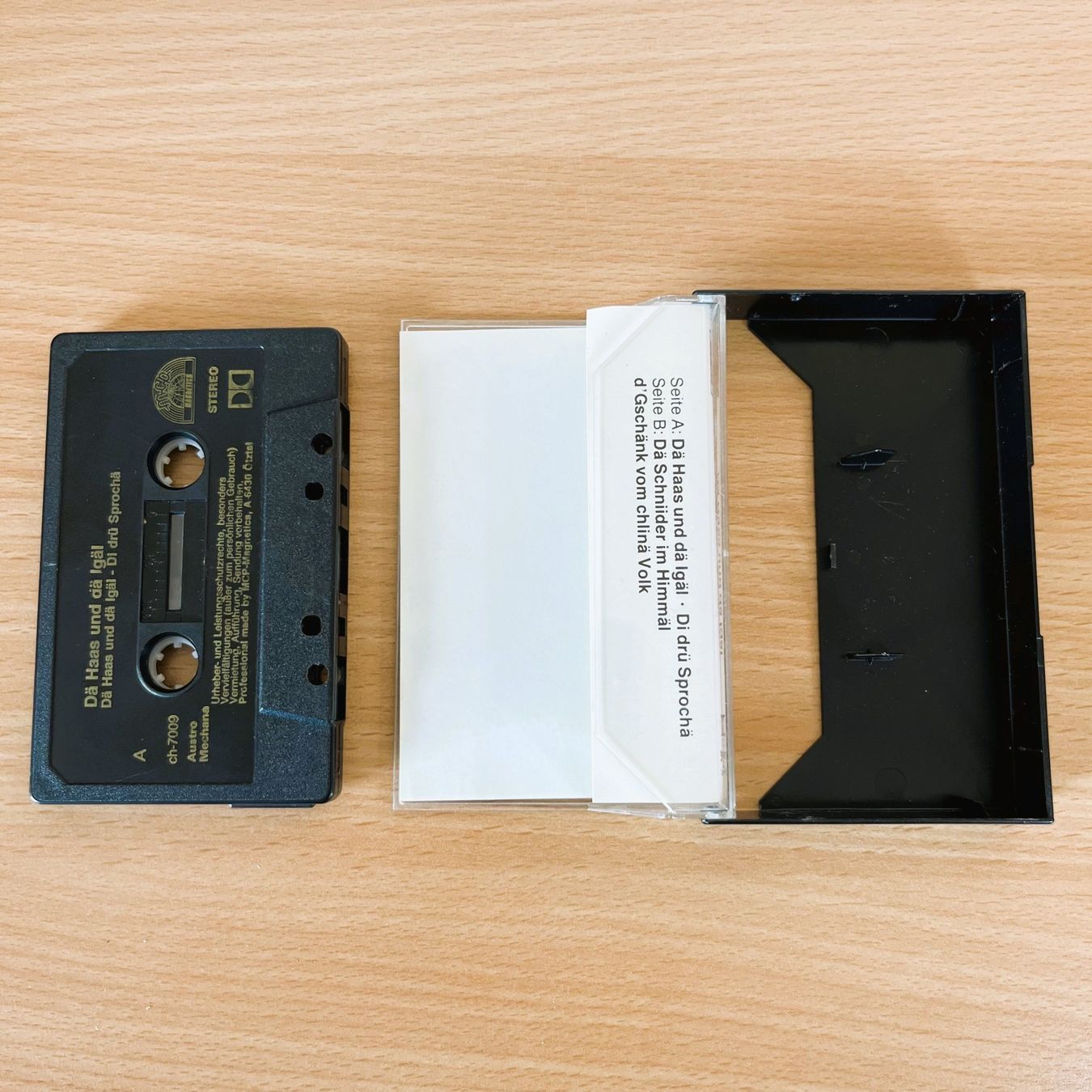 Musicassette: MC - Dä Haas und dä Igäl - Dialekt – Usato da Amlikon-Bissegg venduto da allerlei-versand 1