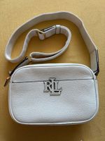 Leder-Handtasche von Ralph Lauren in hellem Beige - wie neu!