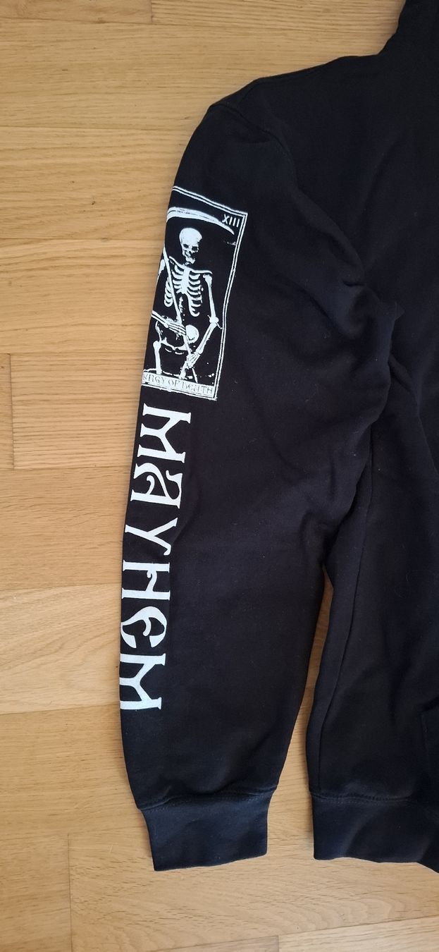 Maglioni & Felpe: Original MAYHEM Hoodie Gr. L oder XL – Usato da Aarberg venduto da Retoson 1