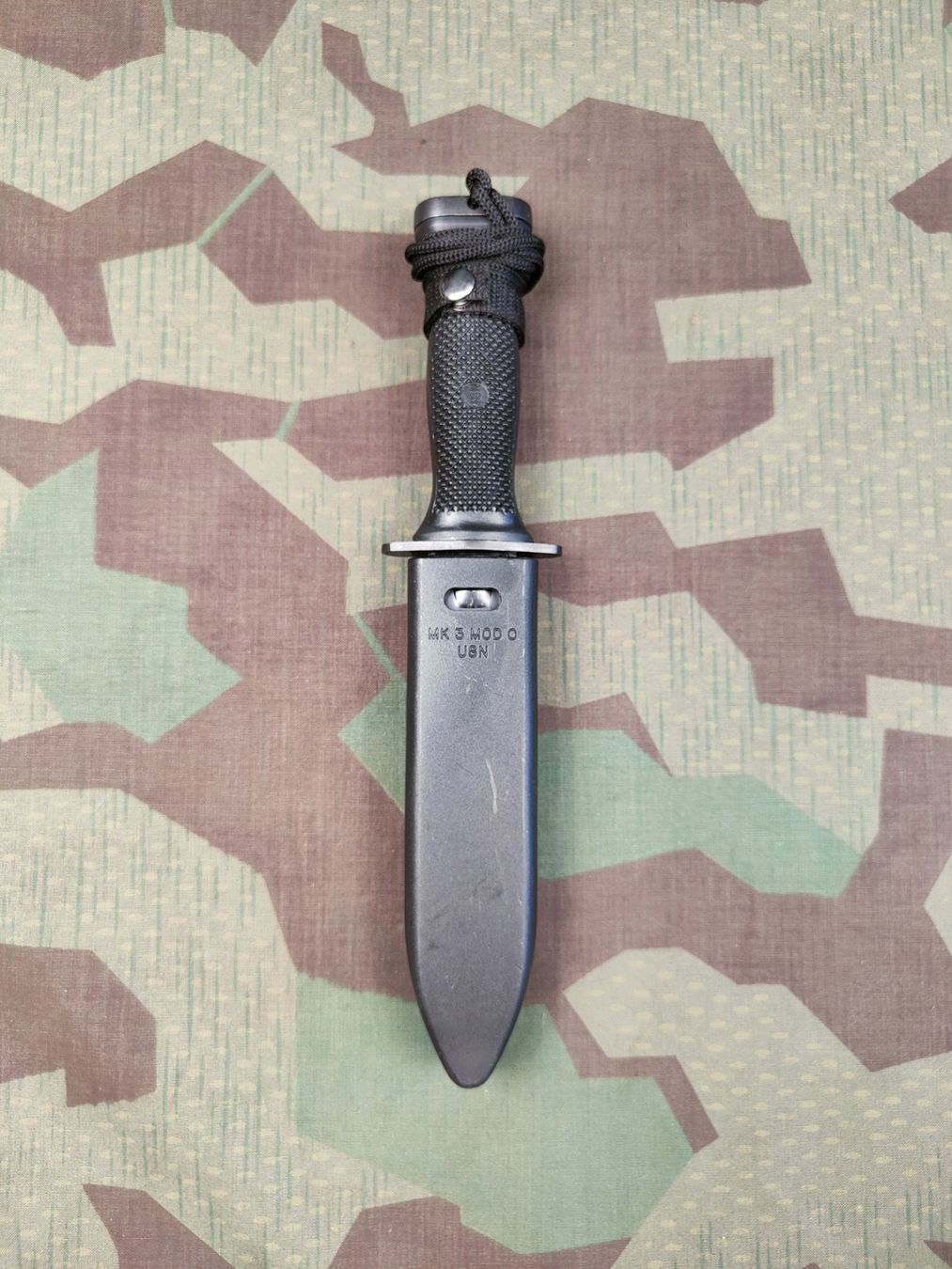 US Army Uniformi: MK3 MOD O USN Kampfmesser, Reproduktion – Nuovo (secondo la descrizione) da Bauma venduto da SwissMilitaria