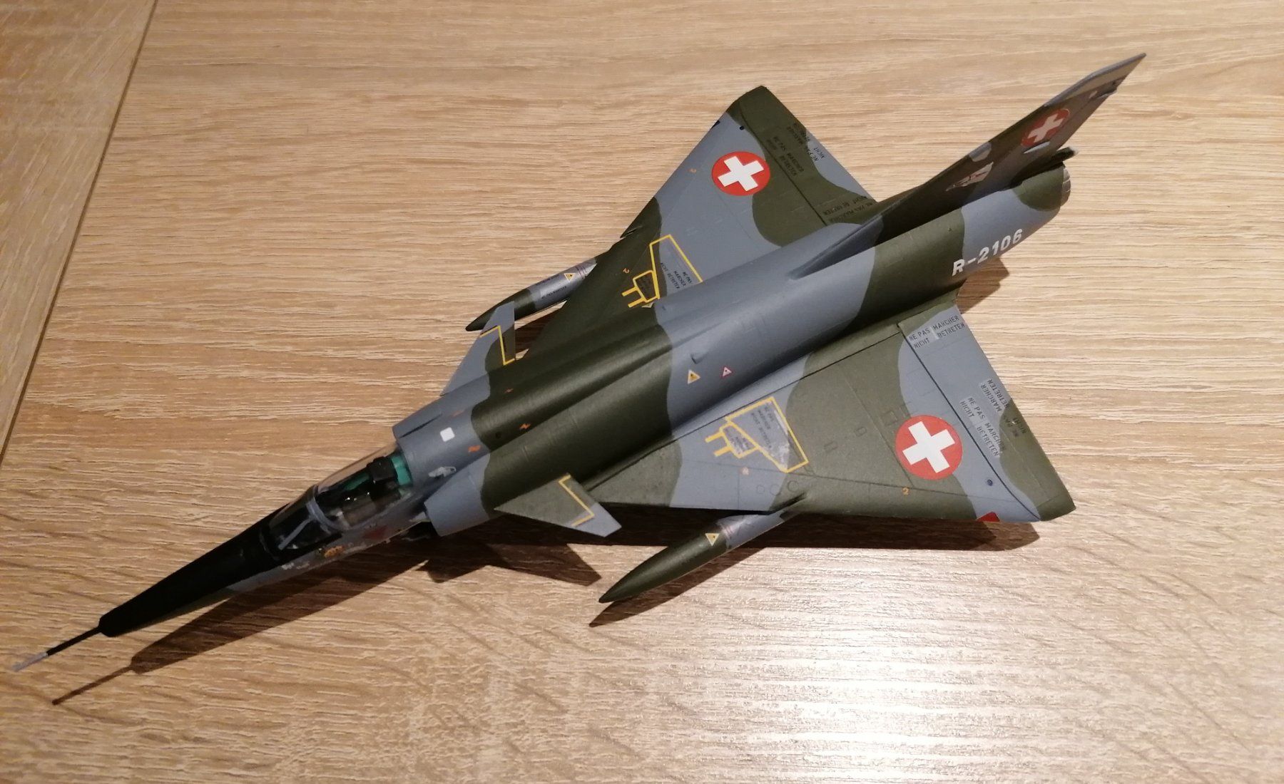 Schweizer Armee Kit di modellismo & Modellini statici: Mirage lll RS  1:48 – Nuovo (secondo la descrizione) da Brunnen venduto da pepone08