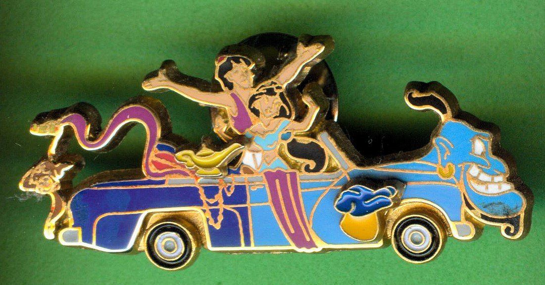Disney Placchette & Badge: DISNEY  Studio Parade  ALADIN – Usato da Winterthur venduto da Sammleroase