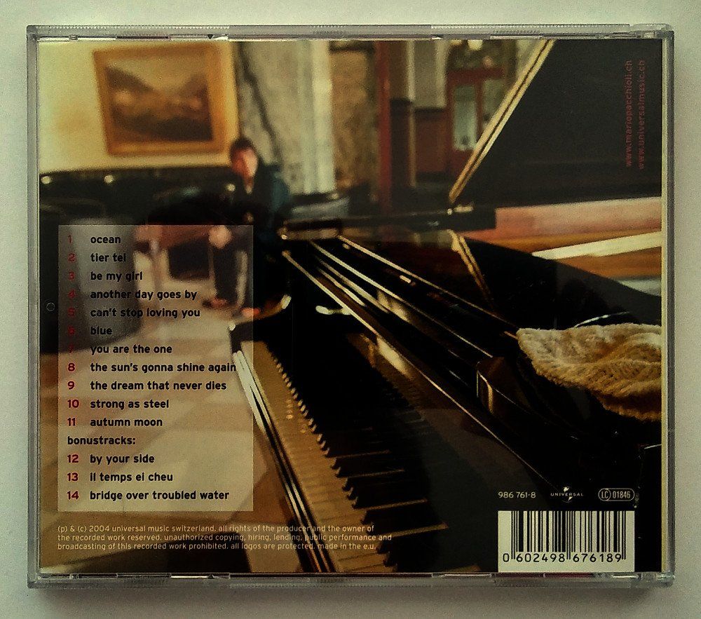 CD: CD - Mario Pacchioli - Mario Pacchioli – Usato da Meggen venduto da Eisscholle 1