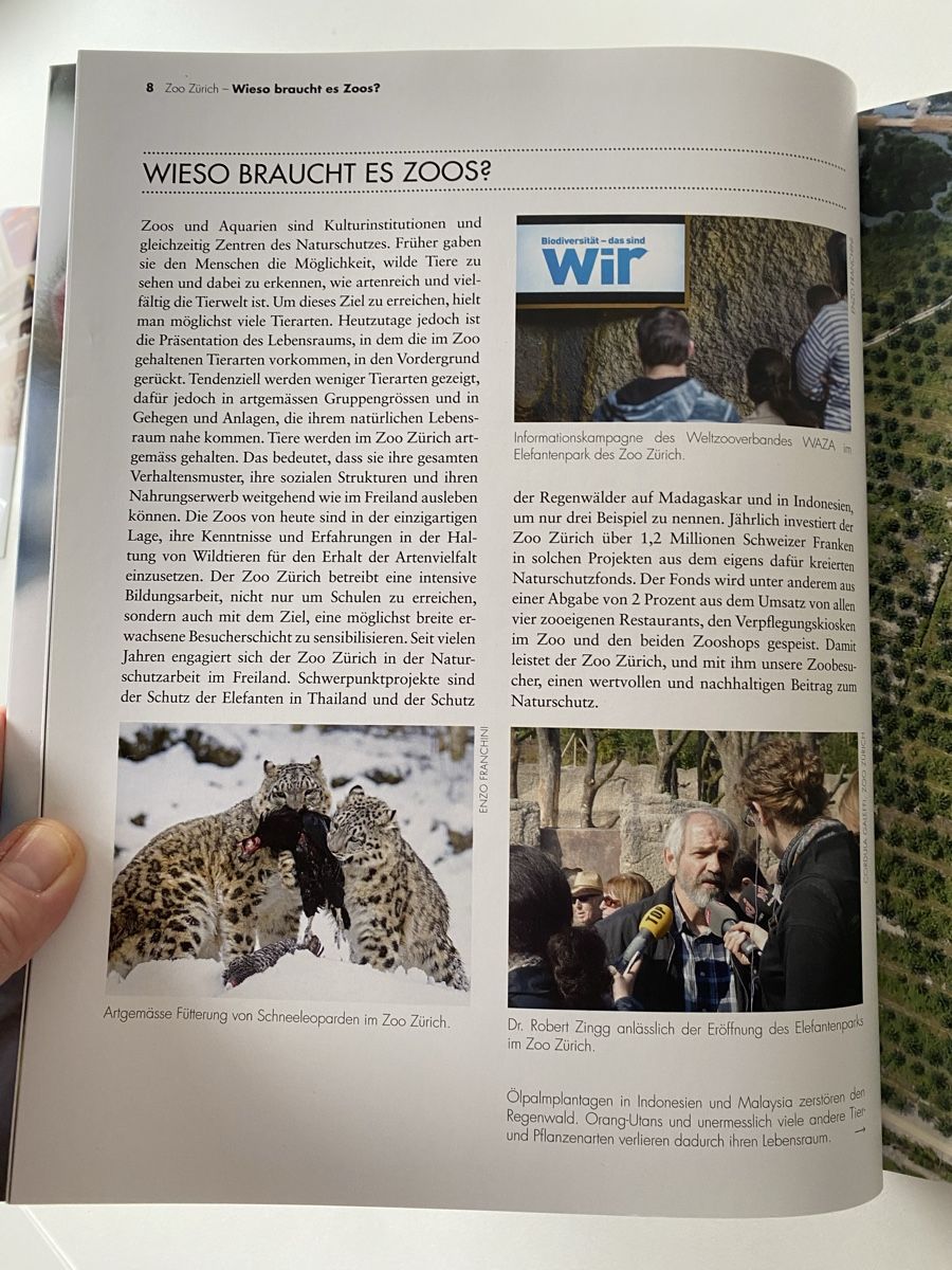 Libri: Informatives Tierbuch Zooführer, Neu! – Nuovo e nell'imballaggio originale da Wetzikon ZH venduto da Louisiana-Girl 2