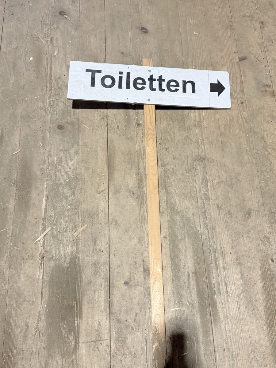 Schilder: WC Schild – Gebraucht aus Affoltern BE von _Kaeser_