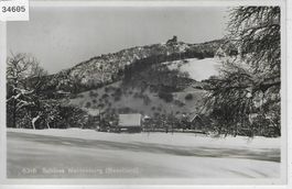 Schloss Waldenburg im Winter en hiver