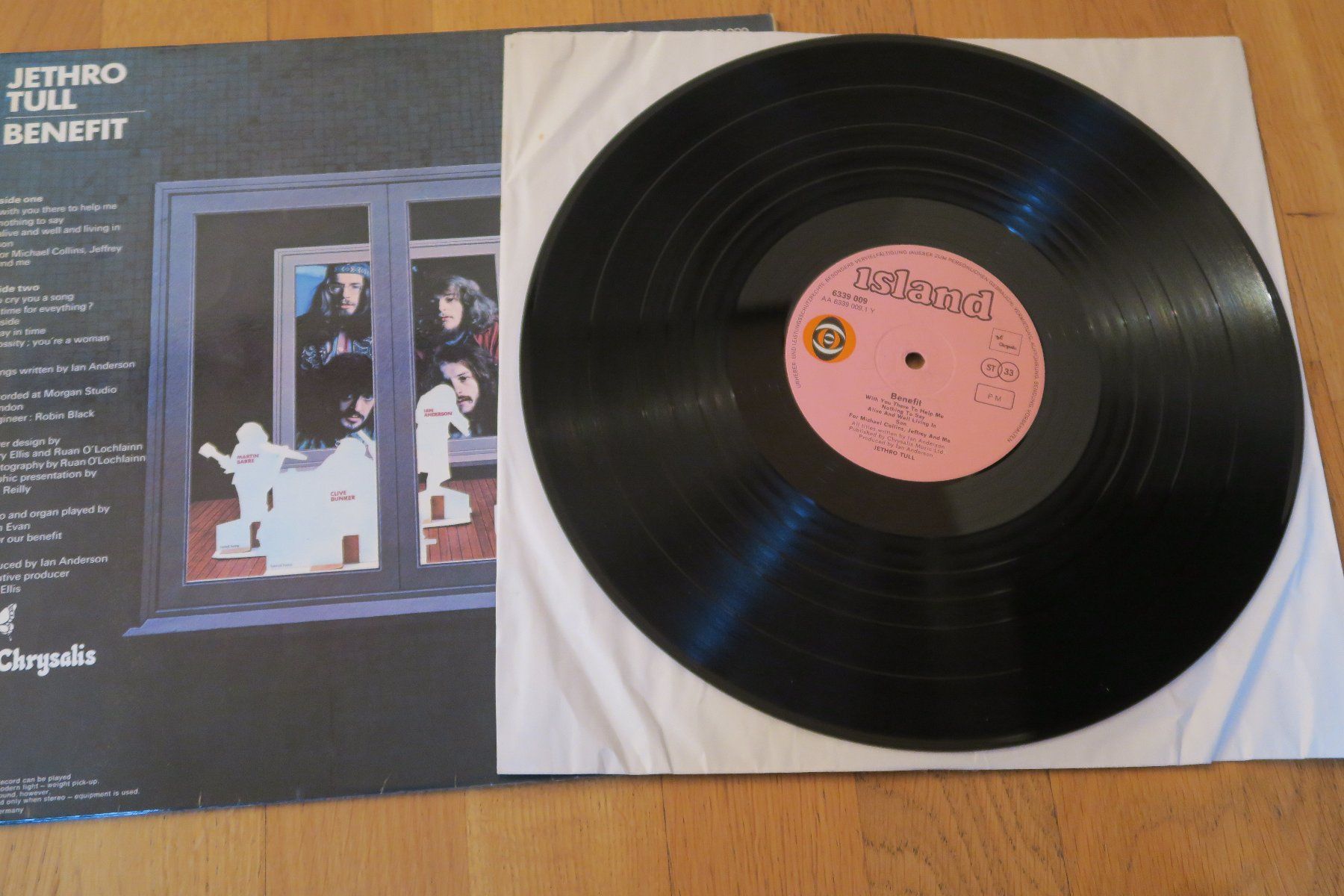 Schallplatten: Jethro Tull – Benefit – Gebraucht aus Thun von Karibu70 3