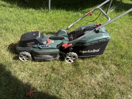 Rasenmäher Metabo 36V 2x 5.2Ah Akku mit Ladegerät