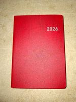 Terminkalender 2026 rot neu