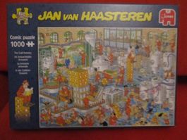 Puzzle Jan van Haasteren, in der Craftbier Brauerei