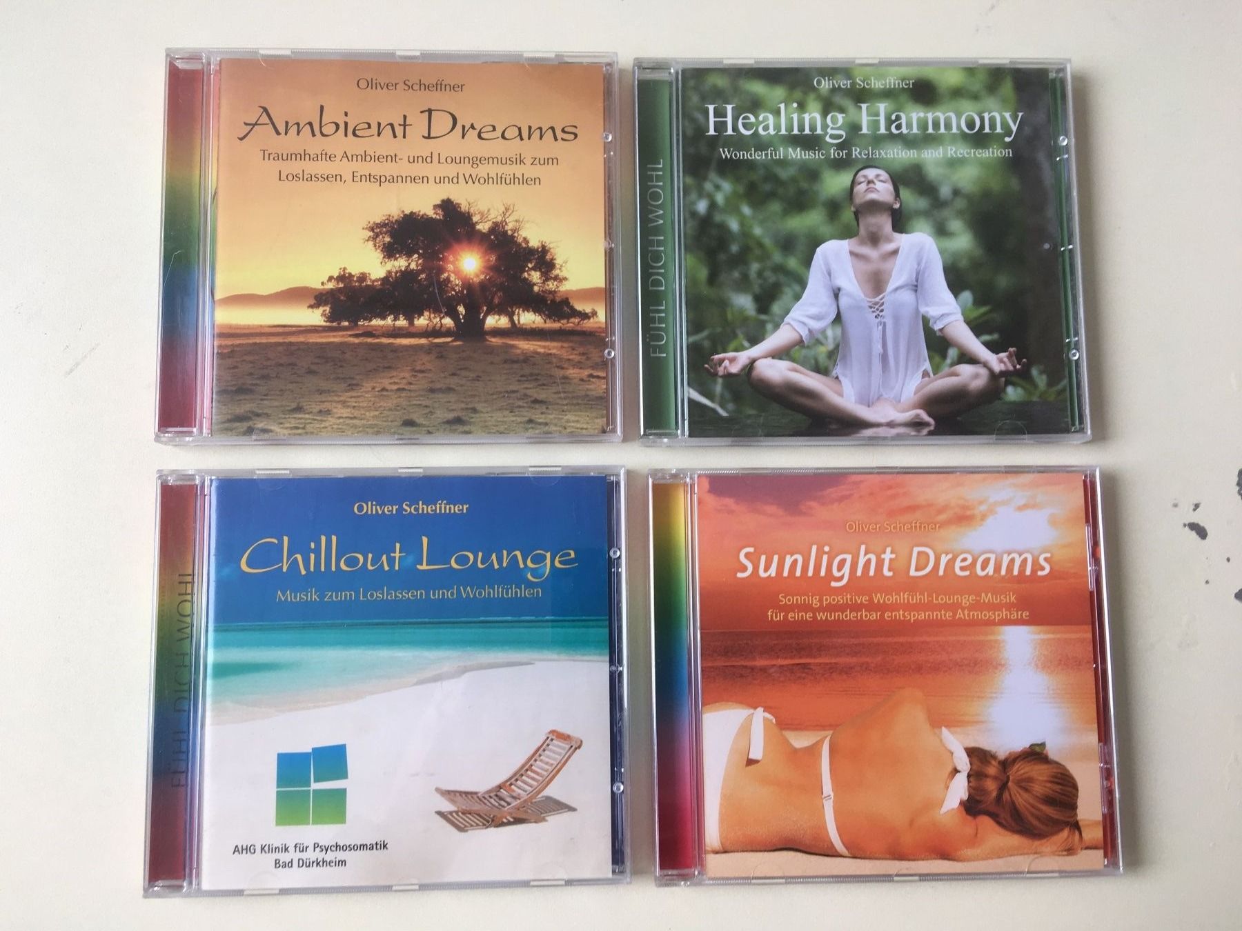 CD: Oliver Scheffner 10 CD-Sammlung Meditation – Usato da Rüti ZH venduto da Ochello