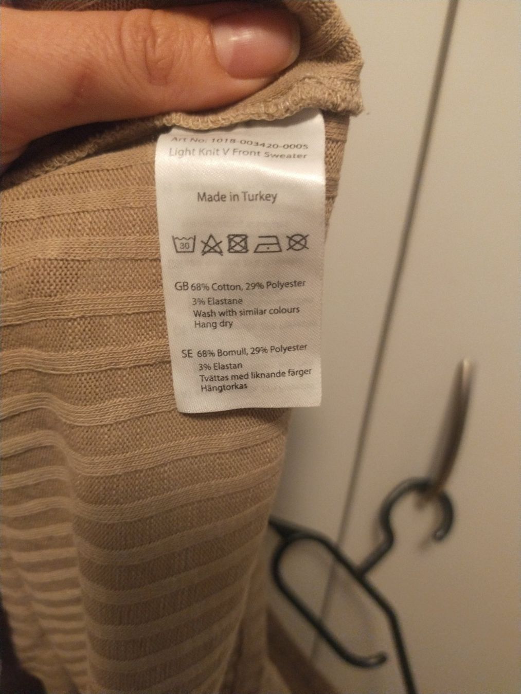 Na-kd Tops: NA-KD Top, Rippstrick, beige, Gr. M – Gebraucht aus Tägerig von mikky02 4