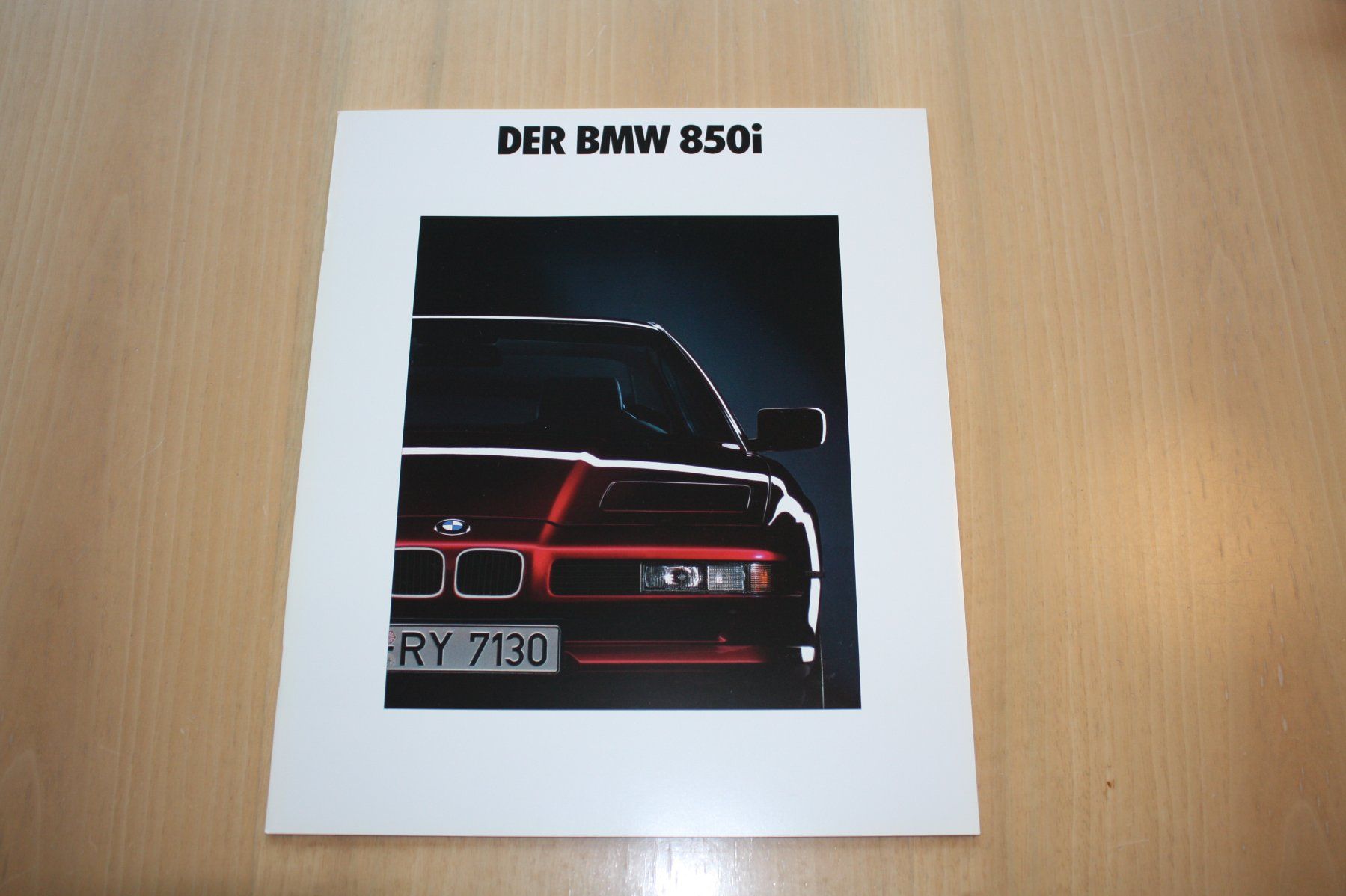 BMW Documenti: BMW 850i Prestige Prospekt 1990 – Usato da Wikon venduto da erwin400