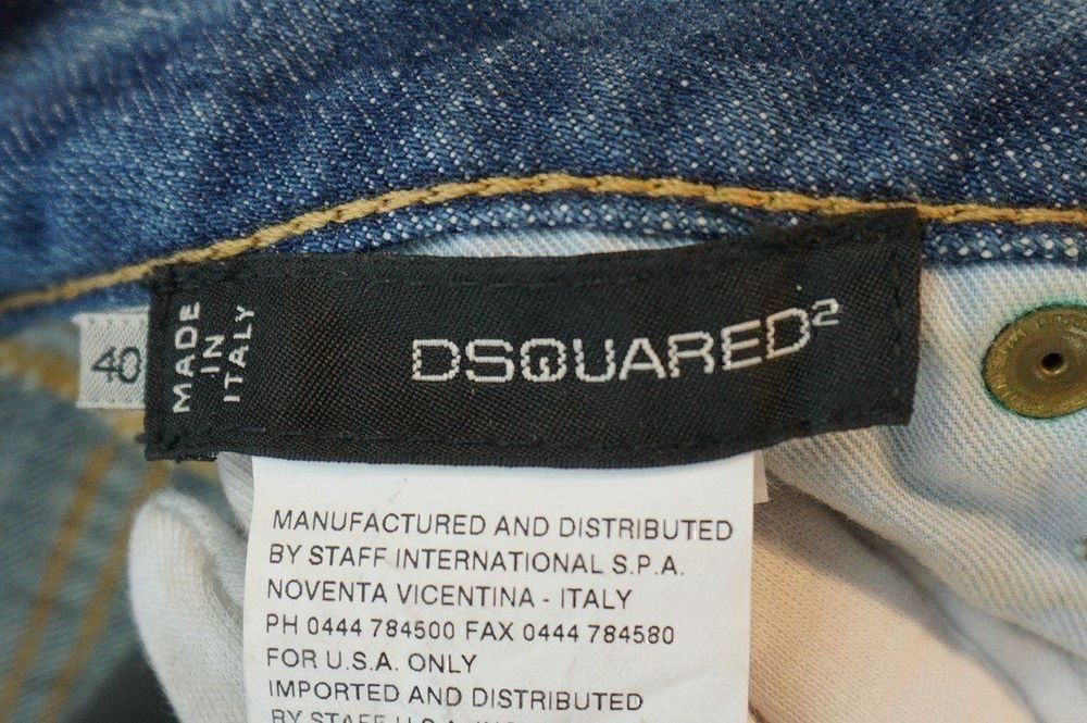 Jeans: Dsquared2 Jeans Rote Pailletten Gr. 34 – Usato da Oberglatt ZH venduto da Hero1512 7
