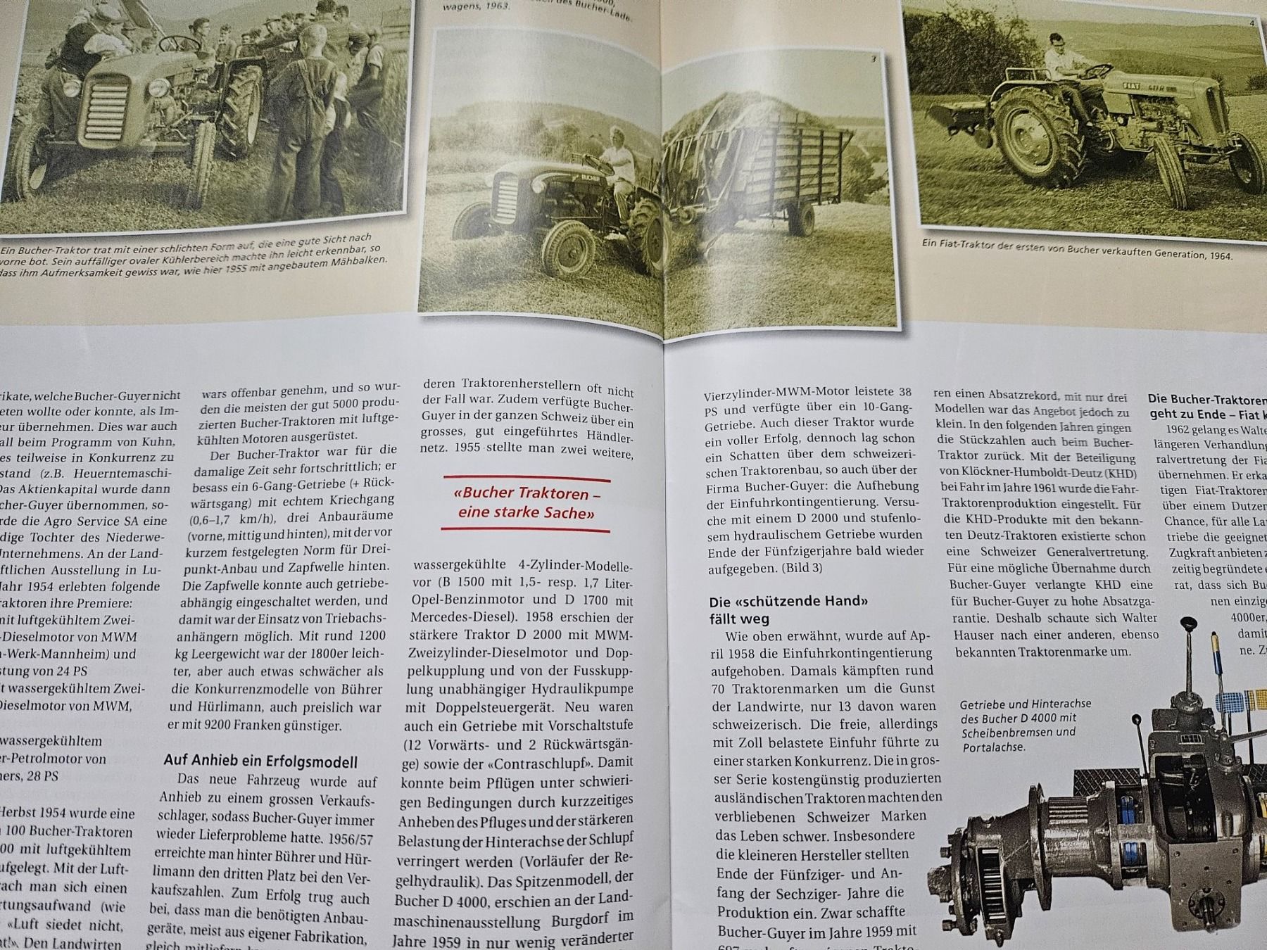 Bucher Traktoren: Alte Landtechnik 4/08 Bührer Bucher xb – Gebraucht aus Flawil von sr1_f6st 7