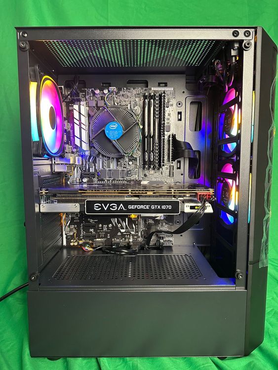 Gaming-PC Ultra Budget mit GTX 1070 & i7 6700 (Neu (gemäss Beschreibung ...