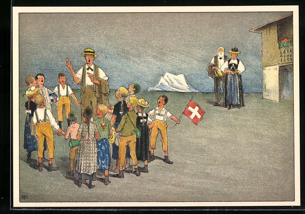 Cartes postales: Dr. Karl Weber: Basel, XXV. Eidgen. Sän – D'occasion à Berlin par bartko-reher