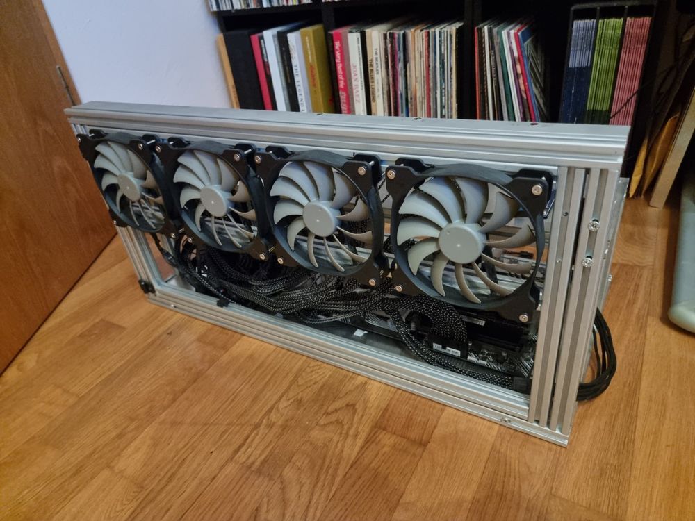 Top High End Mining Rig Asus Prime Z490 RTX 3070 6x GPU Kaufen auf