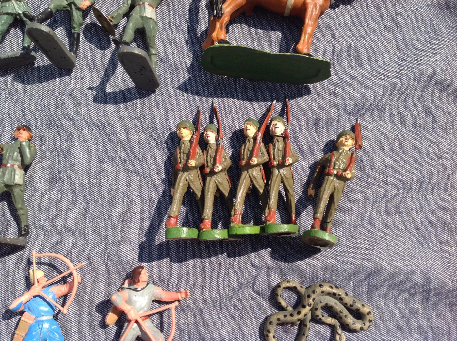Elastolin Spielzeuge: Elastolin - Schweizer Militär / indian – Gebraucht aus Vuiteboeuf von broticaire 5