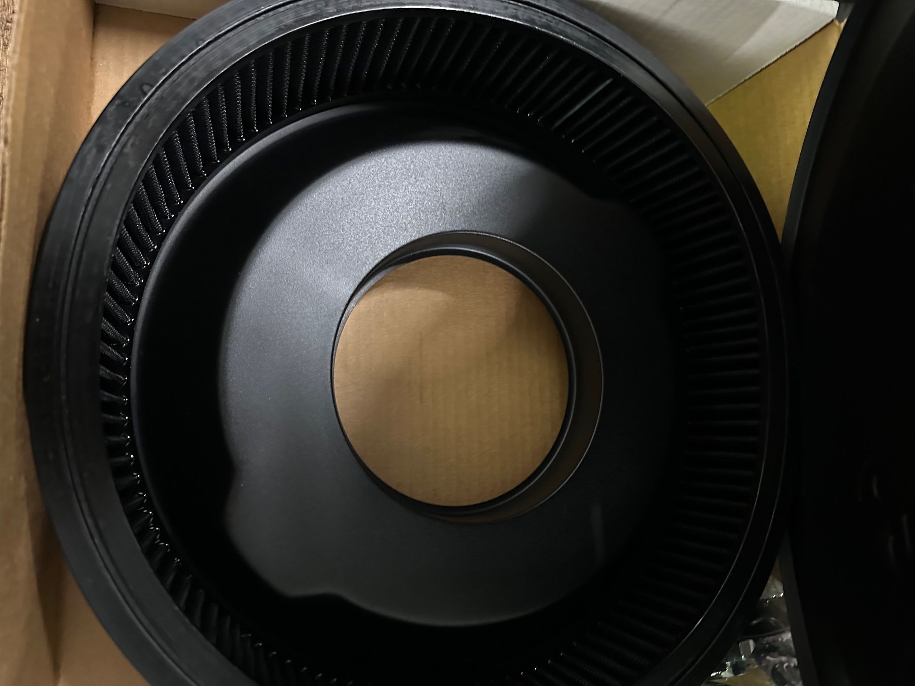 Tutti pezzi di ricambio auto: Holley Luftfilter 14" Schwarz – Nuovo e nell'imballaggio originale da Oberohringen venduto da climservice 1