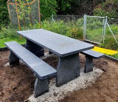 Garten Granittisch