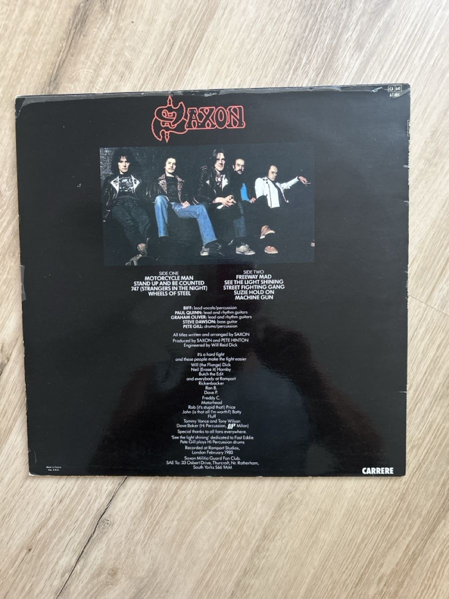 Vinyles: Vinyl LPs Saxon – D'occasion à Trimbach par RAMM-STEIN 1