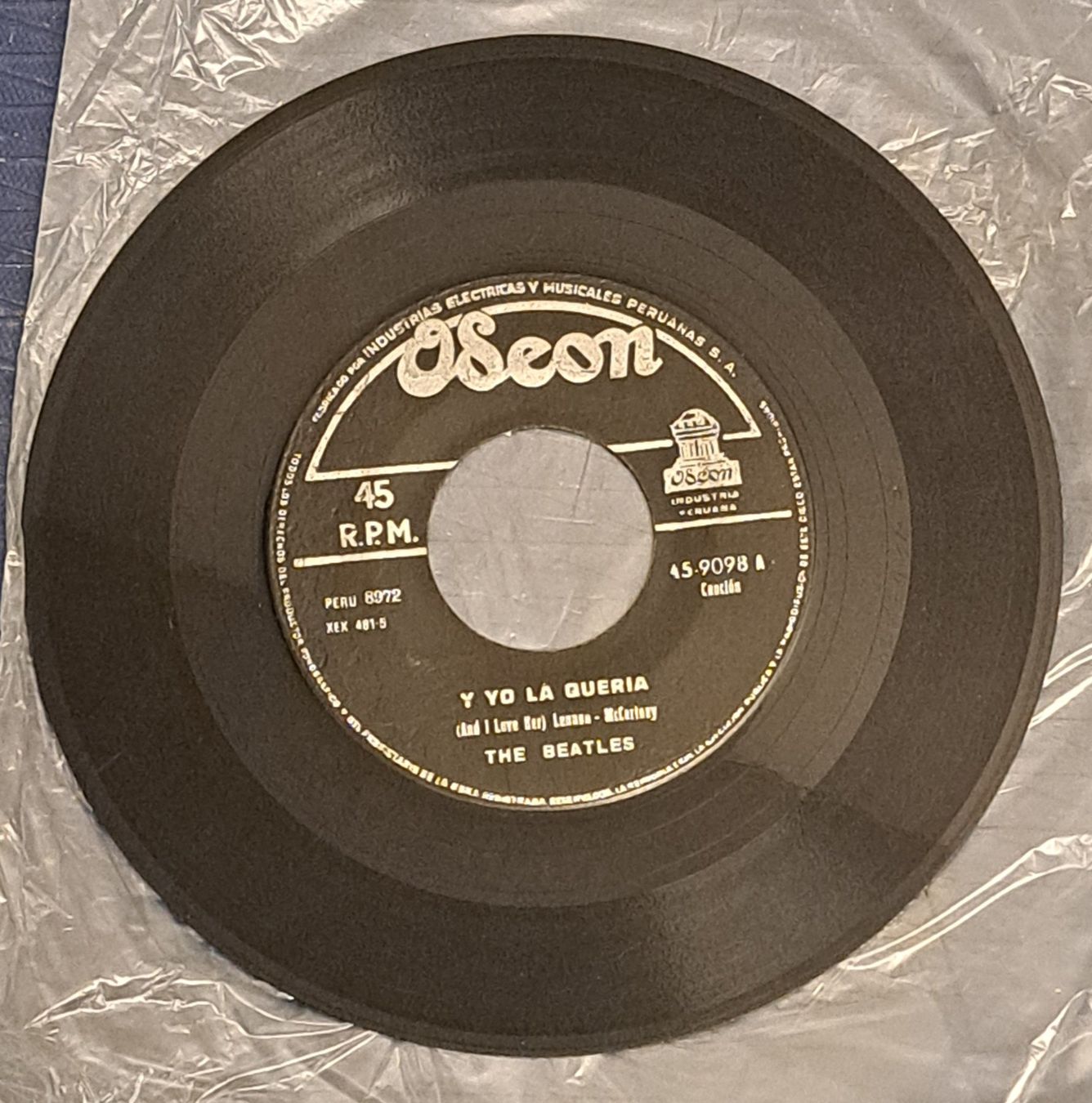 Dischi in vinile: Beatles Singles Paket 2 Stück_45rpm-Set made in Peru – Usato da Schlieren venduto da Rcaliforni 1