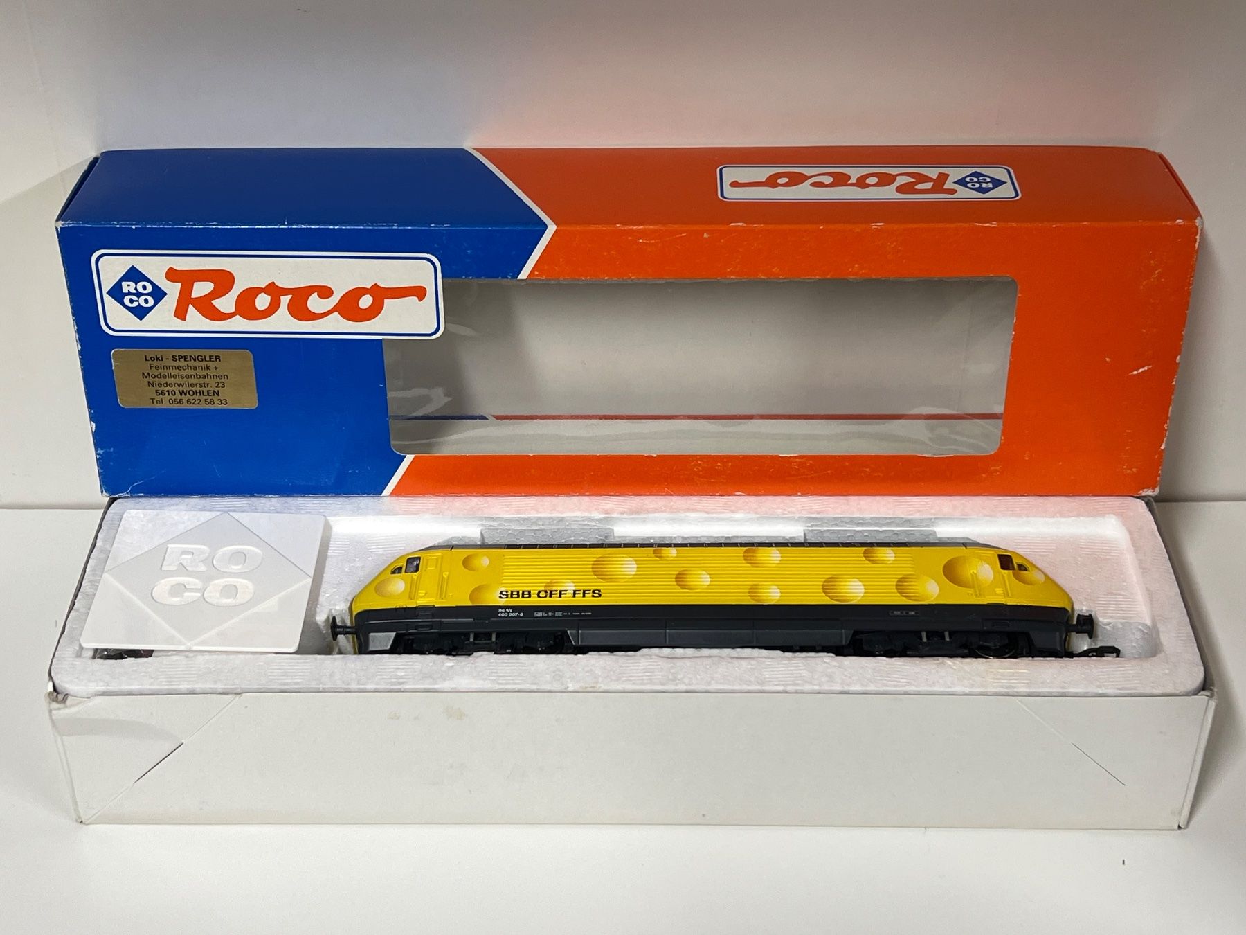 Roco Modellini di ferrovie: Staiber Chäs Lok Re 460 H0 AC Digital – Usato da Neuenhof venduto da ludovicco 8
