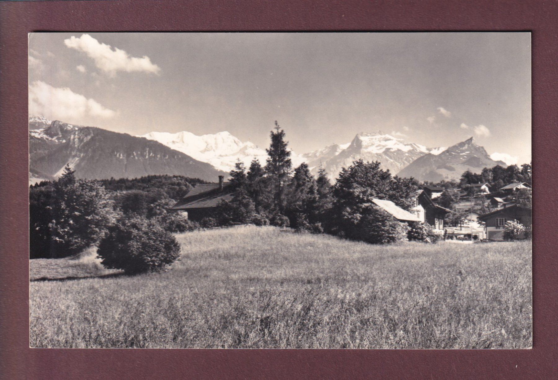 Cartoline postali: HONDRICH b. S. - 1971 – Usato da Pully venduto da nicecards