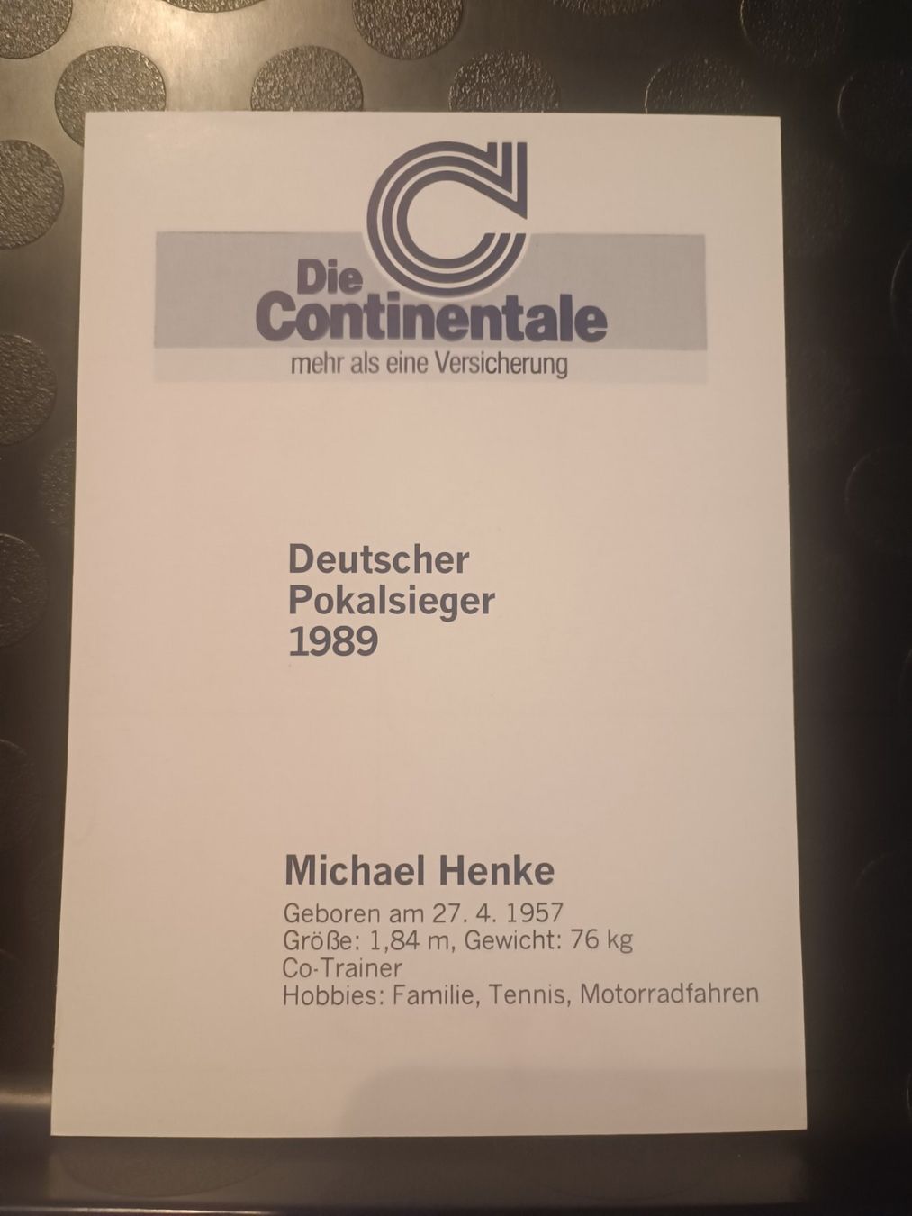 Autografi: Michael Henkel - handsigniert BVB - Borussia Dortmund – Usato da Menziken venduto da Artographs 1