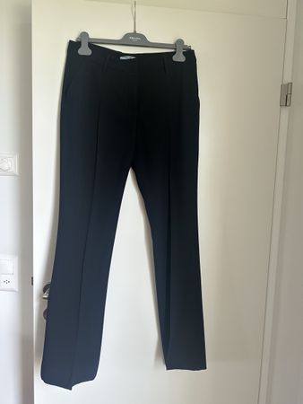 Prada new midnight blue straight trousers IT44