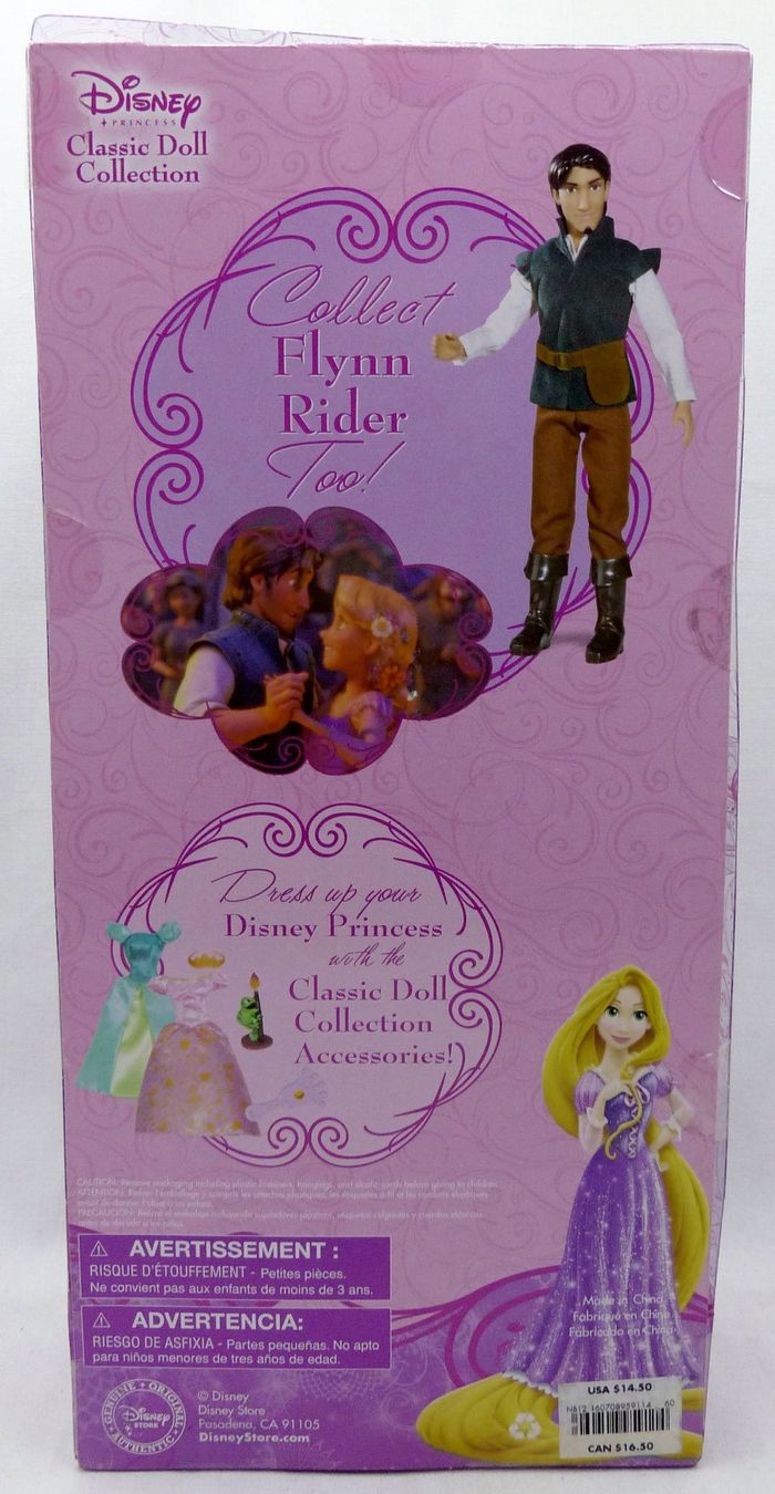 Statuette: BARBIE RAPUNZEL CLASSIC DOLL COLLECTION IMPORT USA – Nuovo e nell'imballaggio originale da Lugano venduto da YouWantUSToo 2