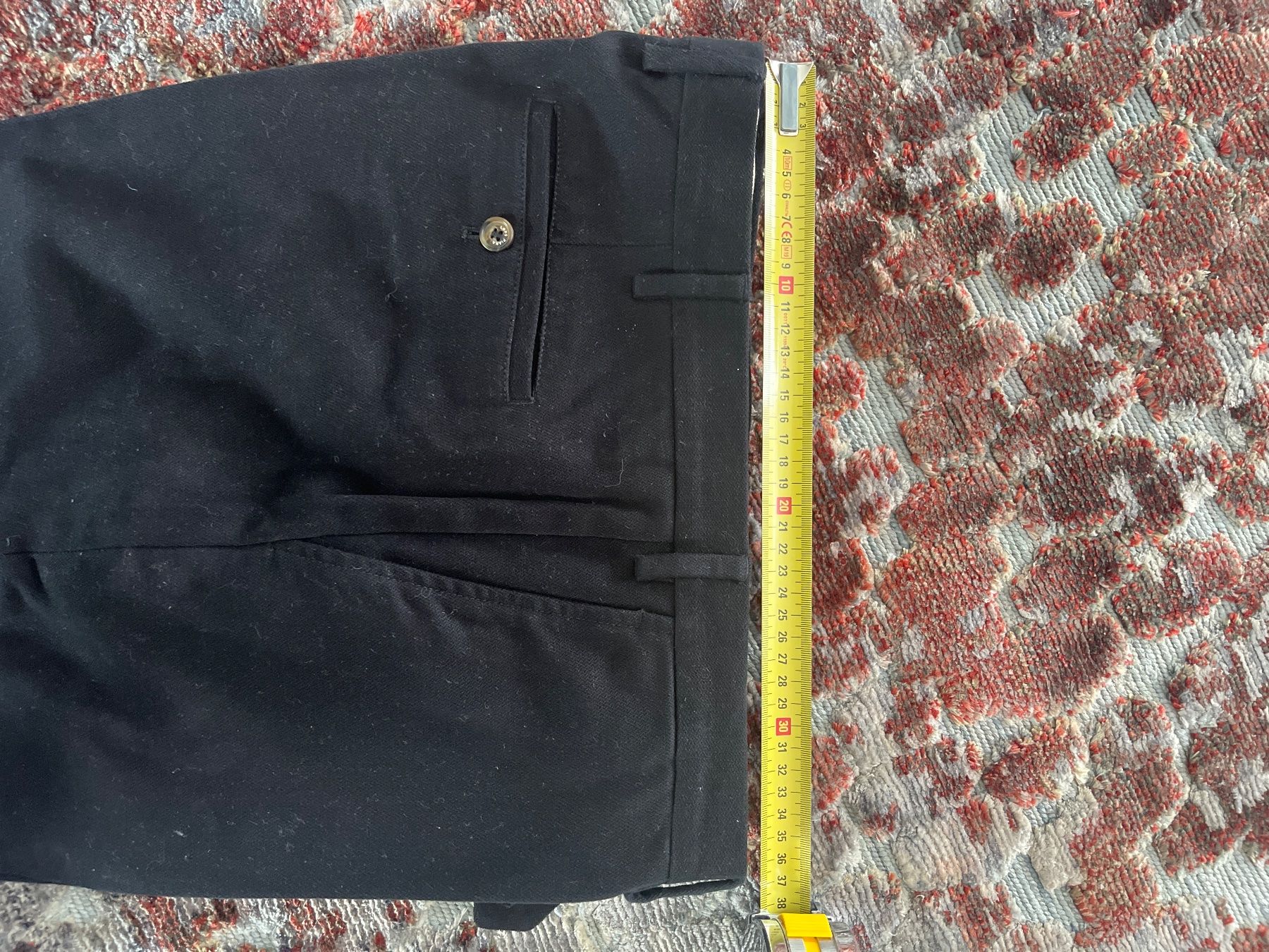 Loro Piana Hosen: Pantalone /Hose Loro Piana nero – Neu (gemäss Beschreibung) aus Rüschlikon von ant_5v7g 6