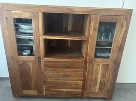 Highboard Akazie massiv