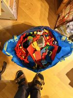 Riesiger Sack voll Lego Steine, Bauspass für Kinder, Sommer 
