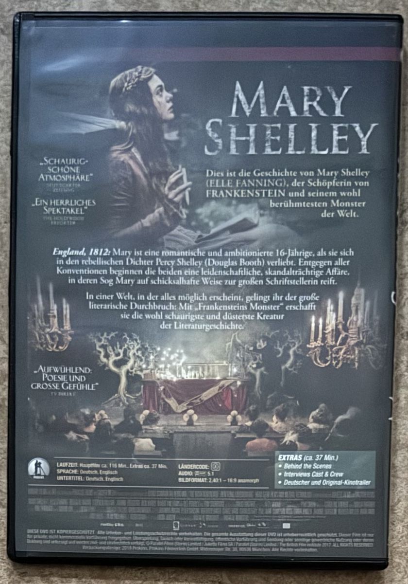 Tous les DVDs: MARY SHELLEY – Neuf (Voir description) à Dietikon par AndreaSch01 1