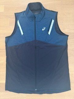 ASICS Laufweste / Gilet, schwarz, Gr. L