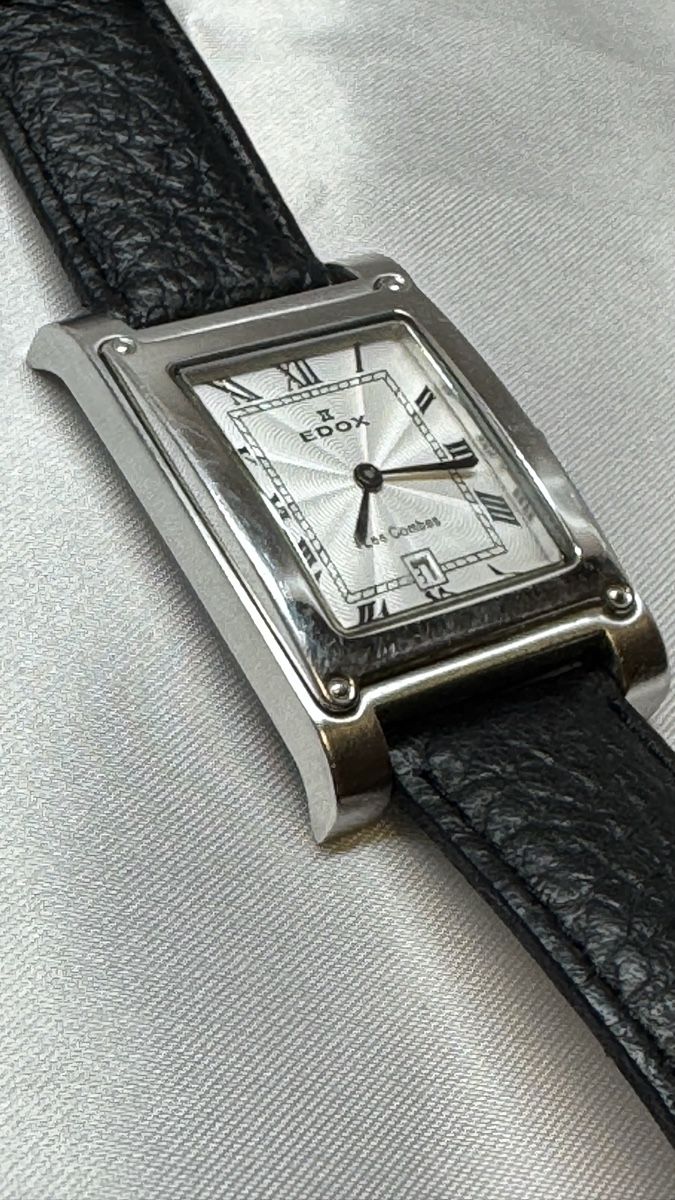 Edox Montres: Edox Les Combes unisex mit Datum Gut erhalten  – D'occasion à Untersiggenthal par TimeandShine 8