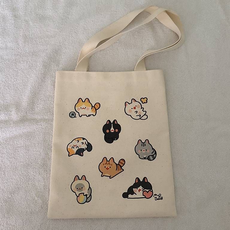 Borse: Süsser Katzen Totebag – Nuovo (secondo la descrizione) da Berikon venduto da nao_5qbr