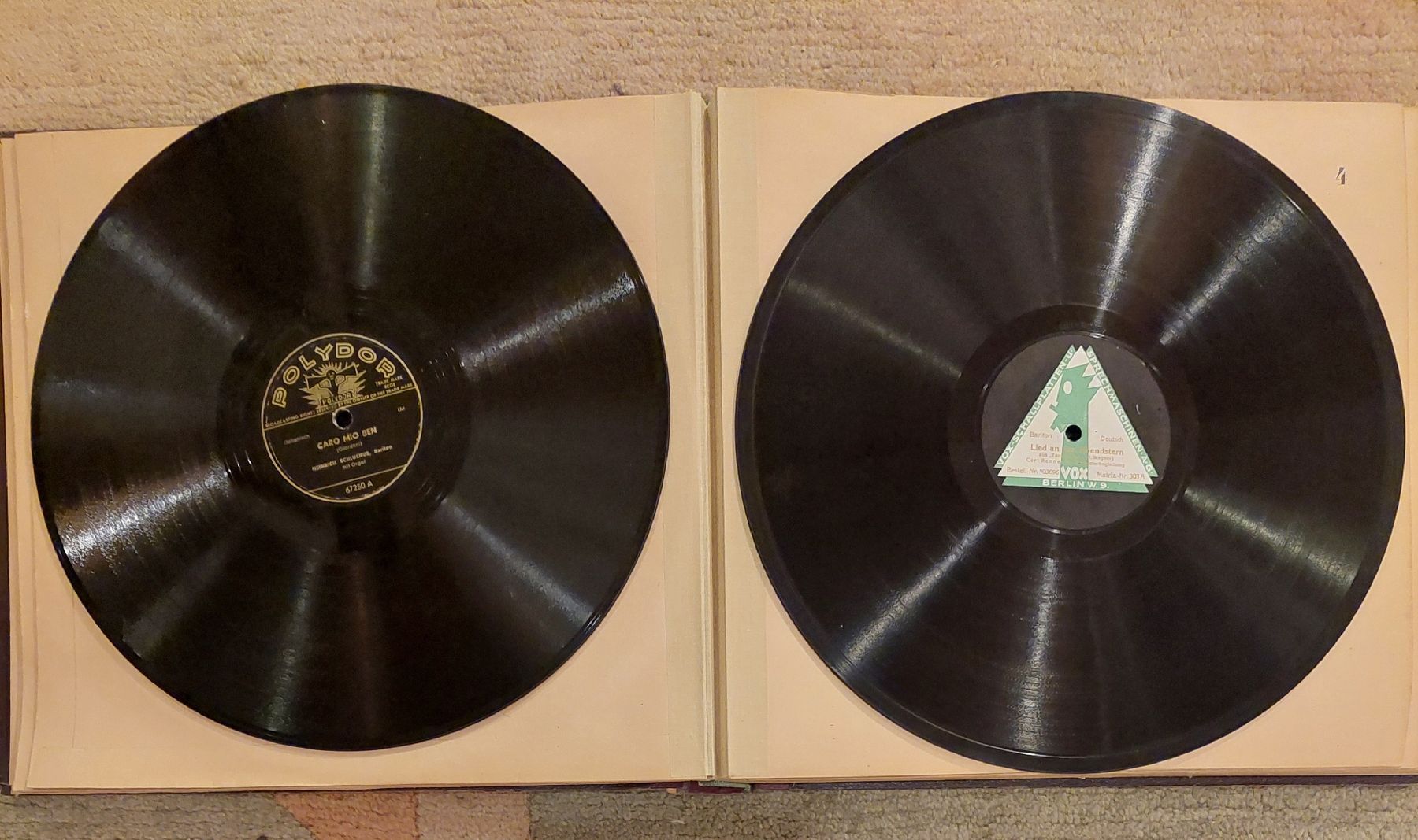 Schallplatten: 12x 78er Schellackplatten mit Opernhaftem und Beschwingtem – Gebraucht aus Zürich von Cortin 1