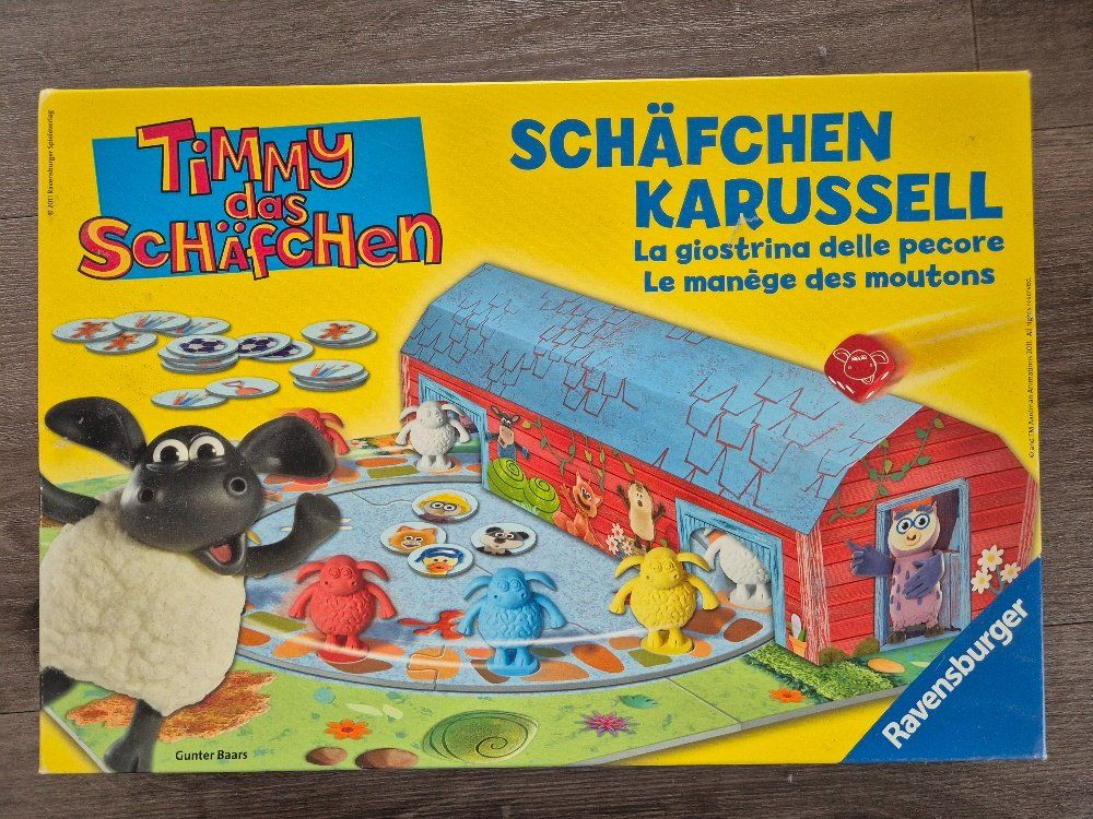 Ravensburger Giochi: Ravensburger Spiel "Schäfchen Karussell" – Usato da Buttisholz venduto da sico20