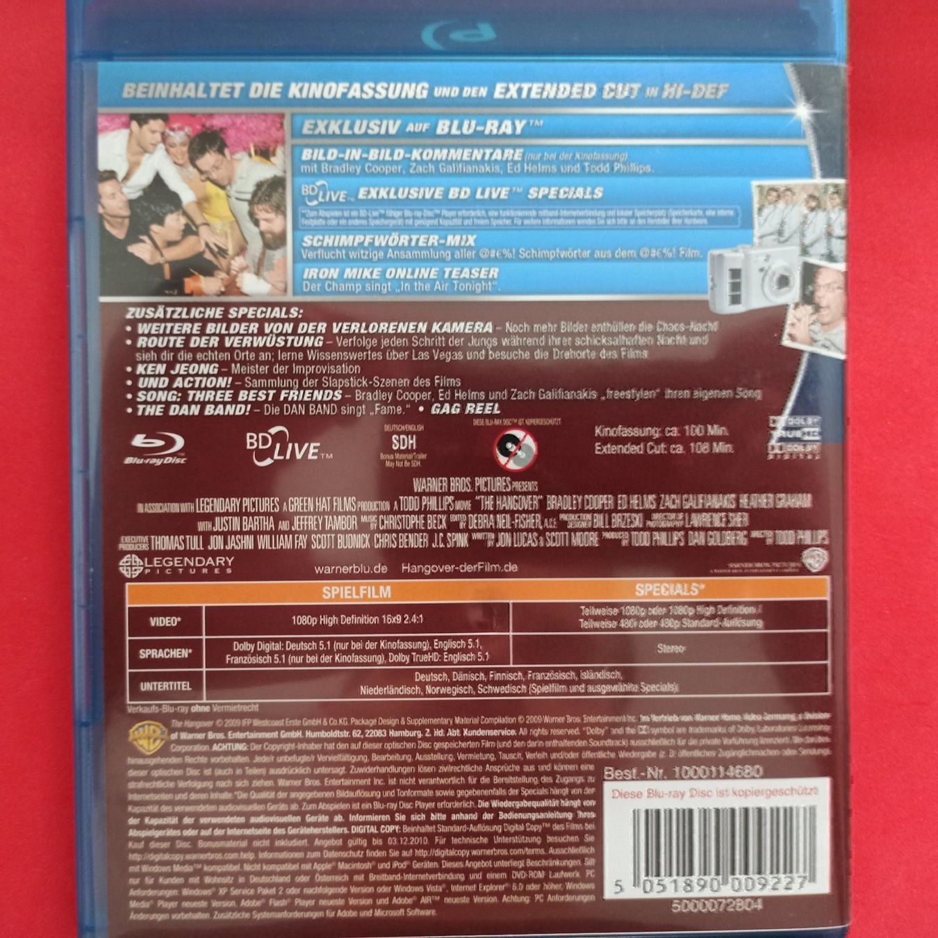 Tutti i DVDs: Hangover - Extended Cut – Usato da Dübendorf venduto da kb86_MOVIE 1
